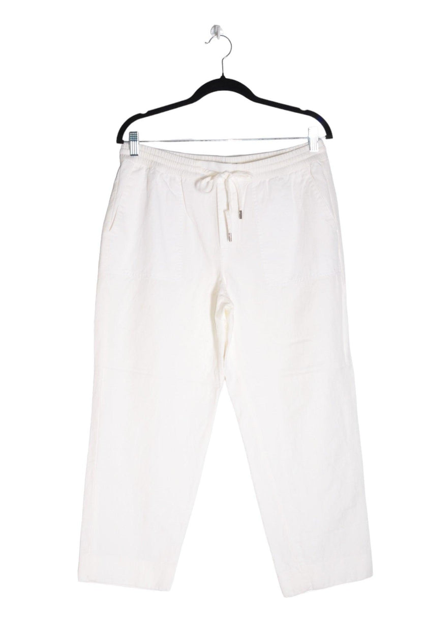 BANANA REPUBLIC Women Work Pants Regular fit in White - M