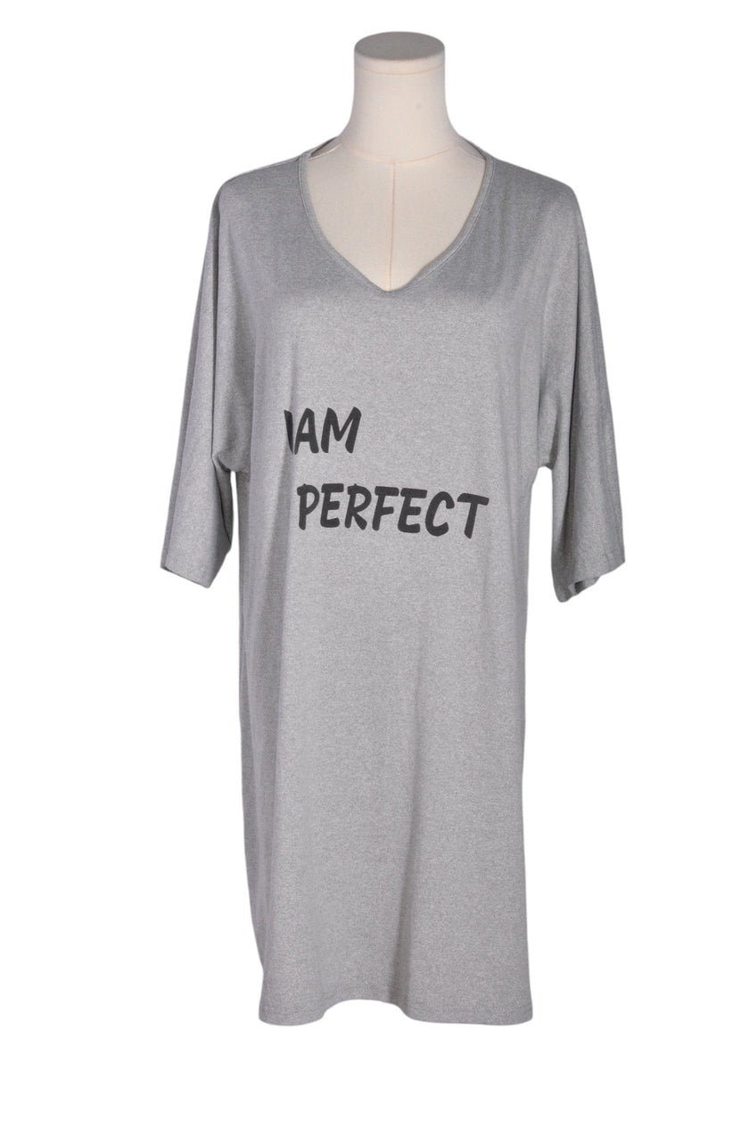 UNBRANDED Women T-Shirts Regular fit in Gray - XL