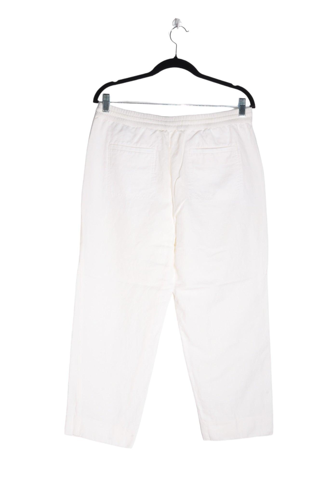 BANANA REPUBLIC Women Work Pants Regular fit in White - M
