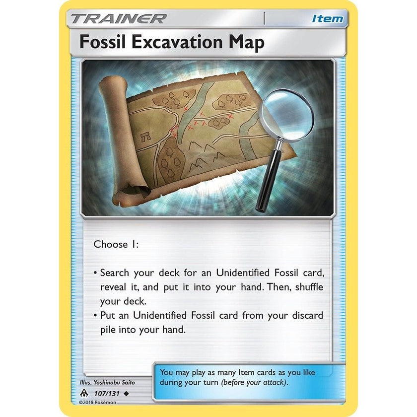 Fossil Excavation Map (107/131) (SM06)