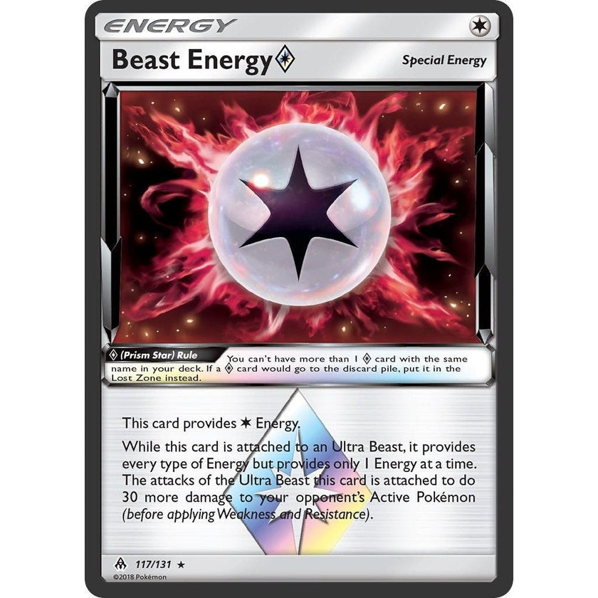 Beast Energy Prism Star (117/131) (SM06)