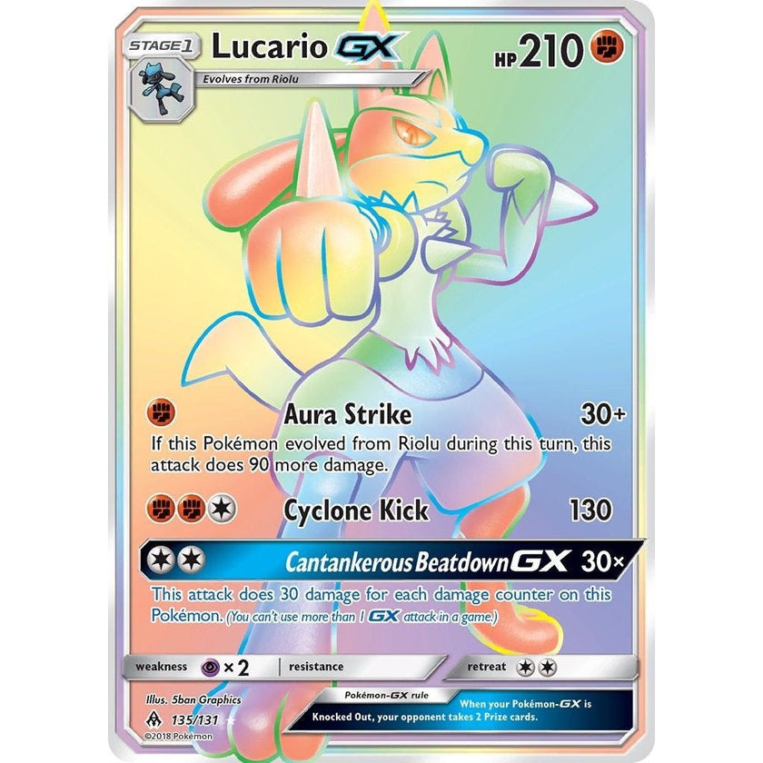 Lucario GX (Secret) (135/131) (SM06)
