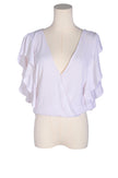 ZARA Women Blouses Regular fit in White - M