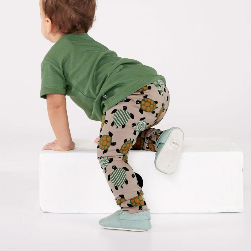 Kids' Bamboo Leggings | Bison Plaid