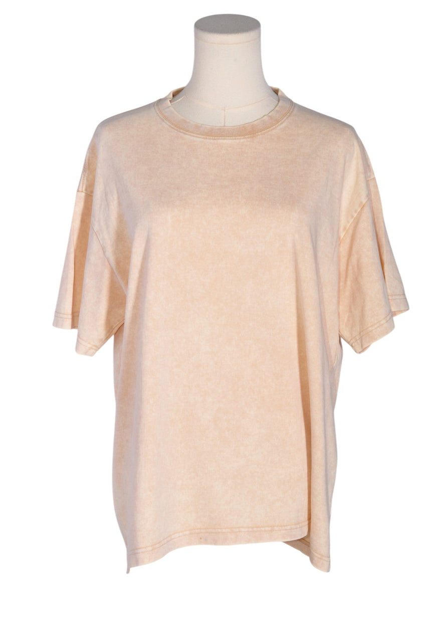 UNBRANDED Women T-Shirts Regular fit in Beige - S