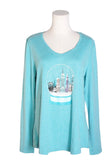 REITMANS Women Night Wear Regular fit in Blue - L