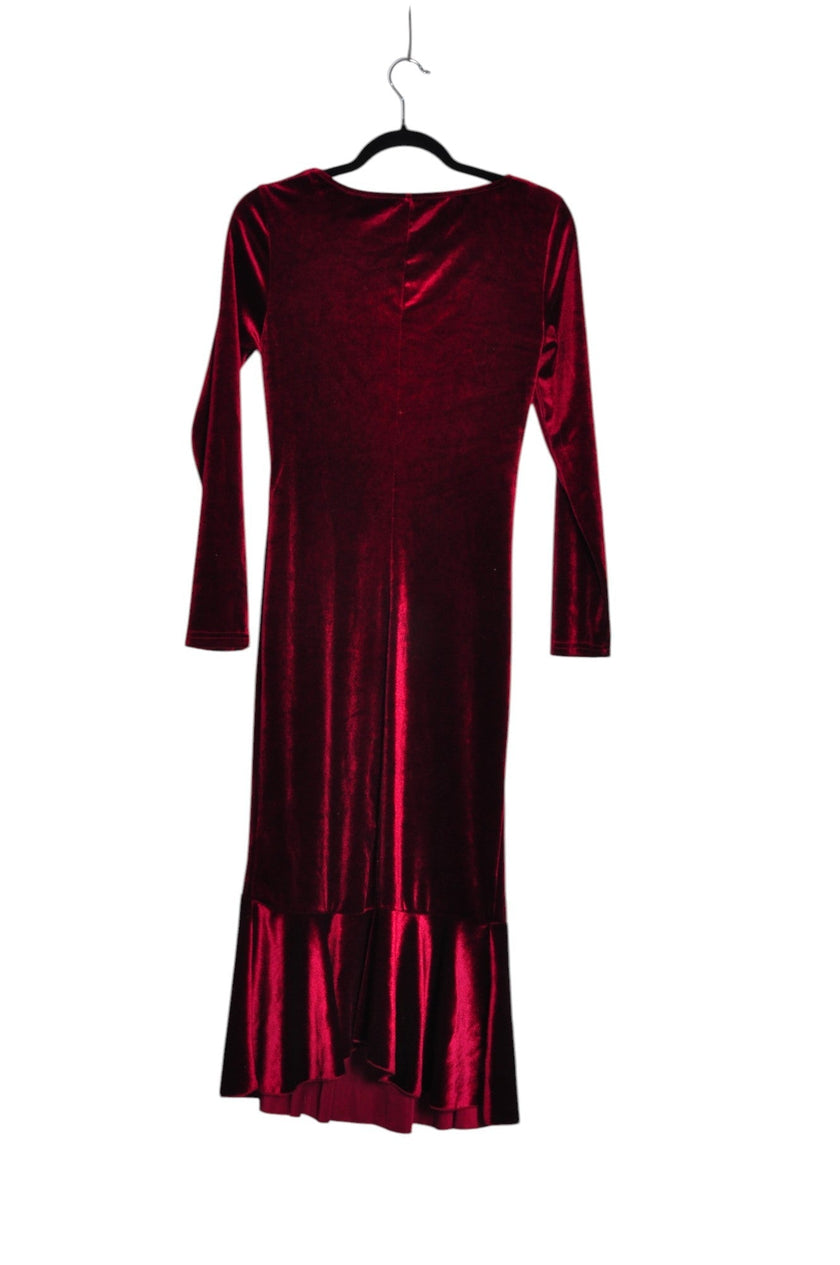 SHEIN Women Midi Dresses Regular fit in Red - S