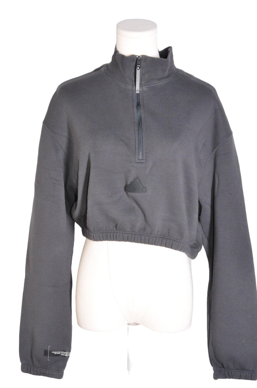 ADIDAS Women Crop Tops Regular fit in Black - L