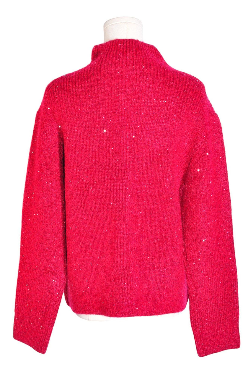 CALVIN KLEIN Women Knit Tops Regular fit in Red - M