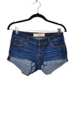 ABERCROMBIE & FITCH Women Denim Shorts Regular fit in Blue - 25