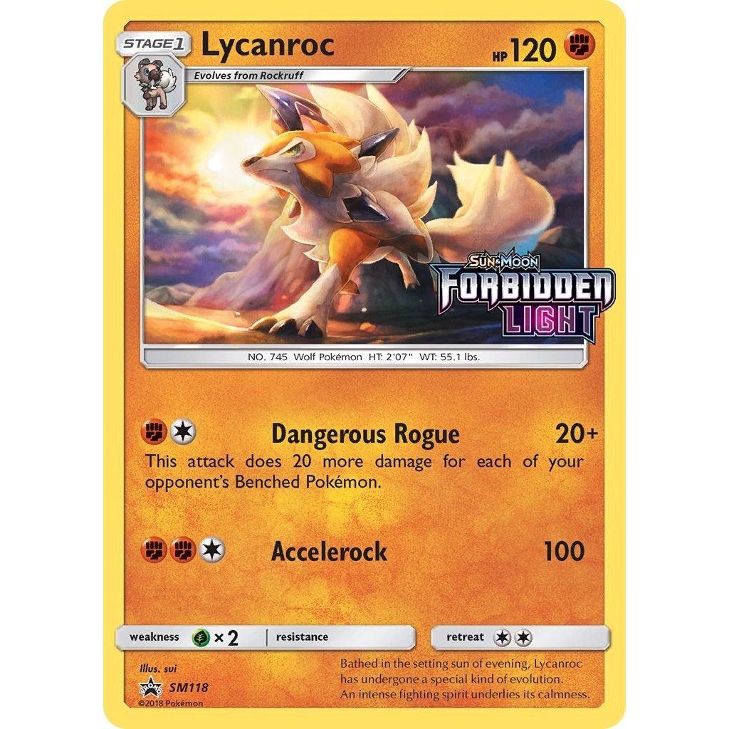 Lycanroc - SM118 (Prerelease) (SM118) (SMP)