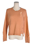 SOLUTION Women Knit Tops Regular fit in Orange - M