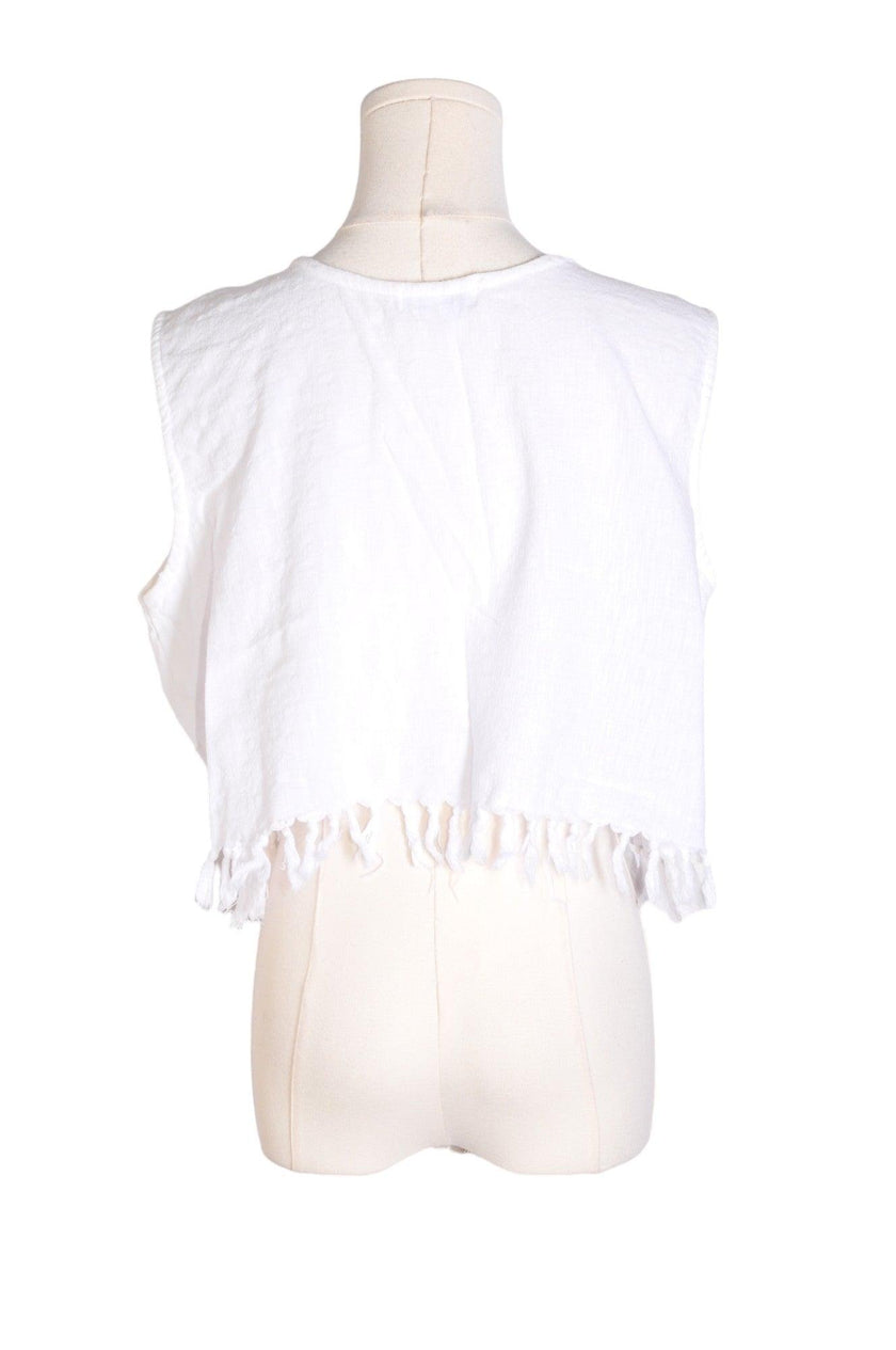XCEPTION Women Crop Tops Regular fit in White - L