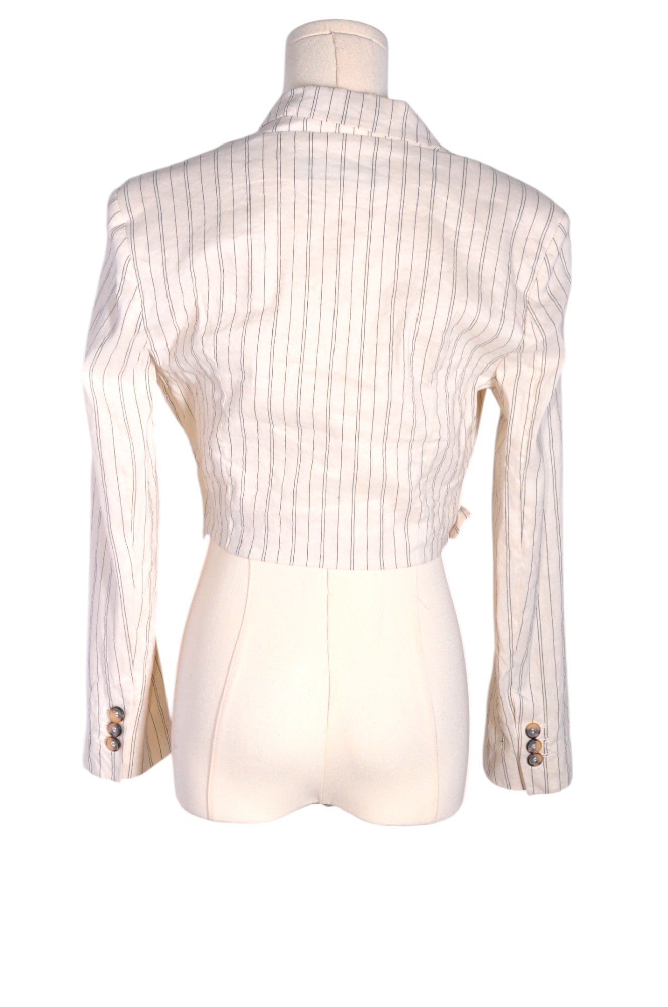 ZARA Women Crop Tops Regular fit in White - M