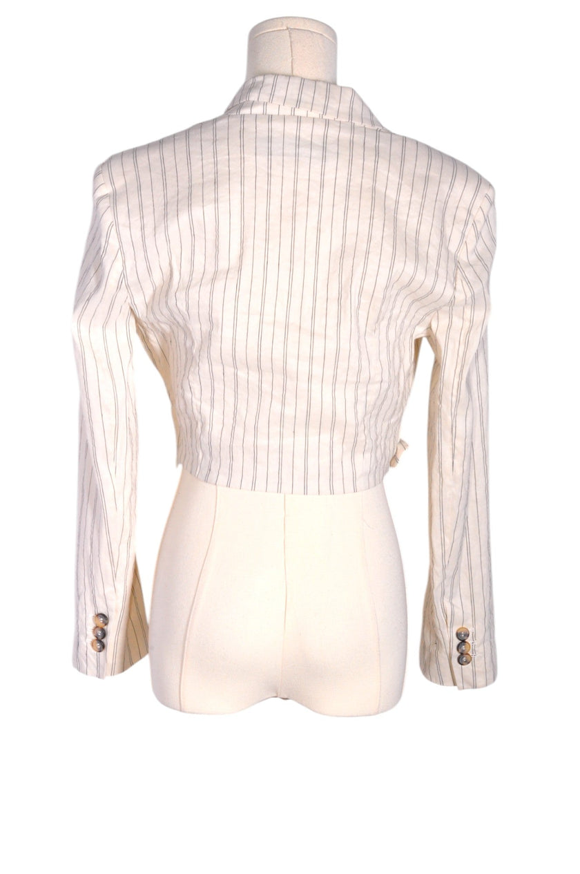 ZARA Women Crop Tops Regular fit in White - M