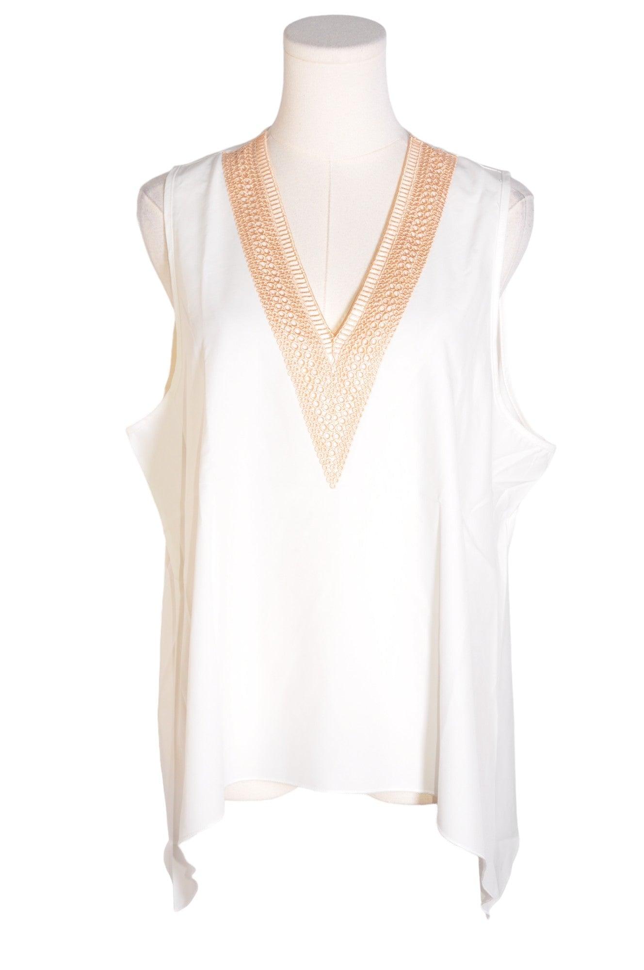 UNBRANDED Women Blouses Regular fit in White - 2XL