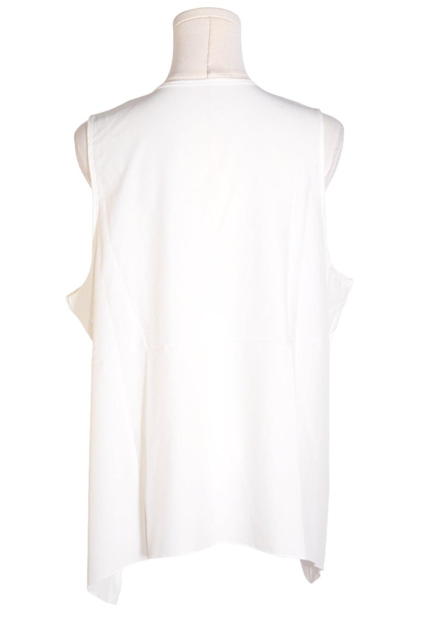 UNBRANDED Women Blouses Regular fit in White - 2XL