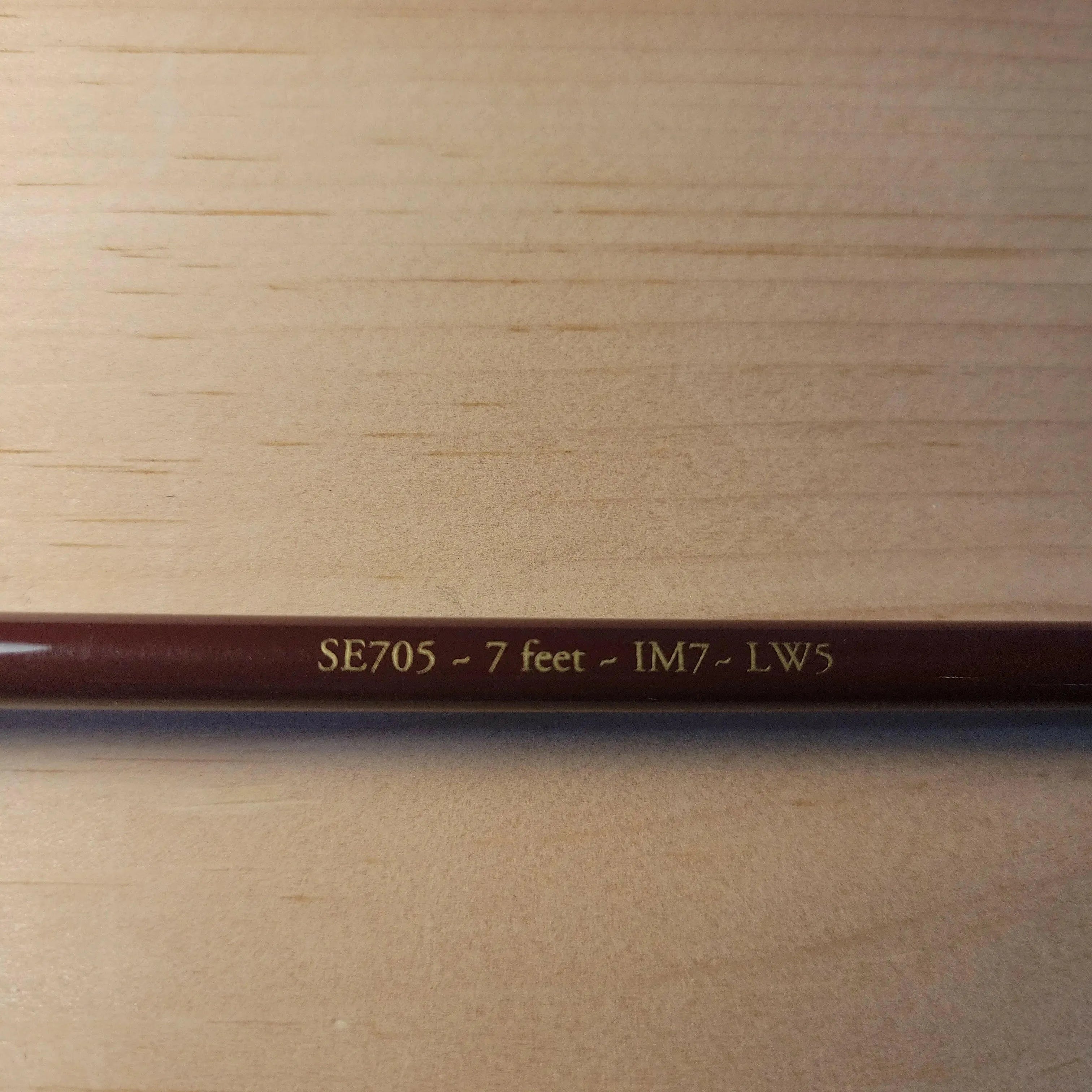 🍁Streamside Elite Fly Rod 2pc LW5 7ft w/Case