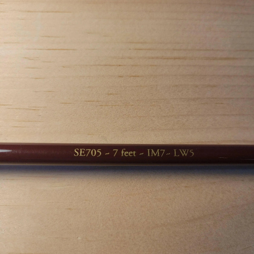 🍁Streamside Elite Fly Rod 2pc LW5 7ft w/Case