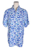 PORTER & ASH Men Button Down Tops Regular fit in Blue - M