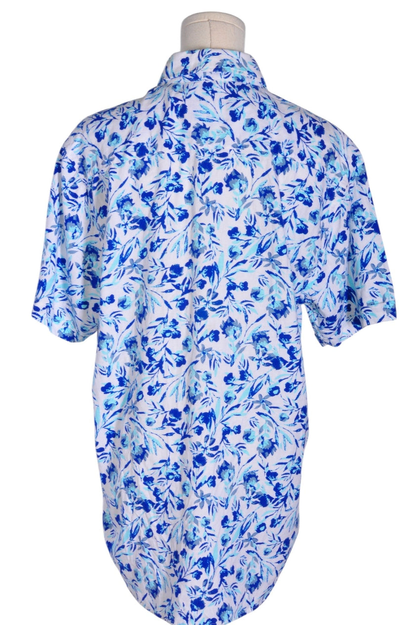 PORTER & ASH Men Button Down Tops Regular fit in Blue - M