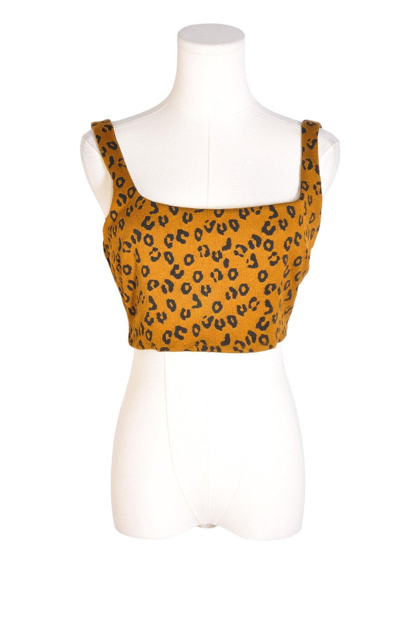 AERIE Women Crop Tops Regular fit in Brown - L