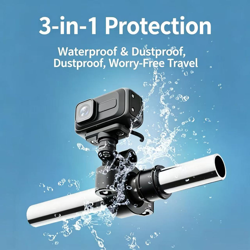 2K Motorcycle Dash Cam – Waterproof Riding Camera for Motorcycles and Electric Bikes Canada