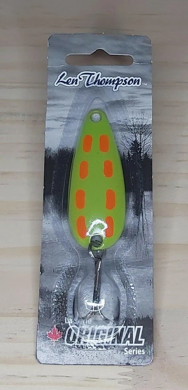 🍁Len Thompson Chartreuse Red Hot Spoons