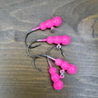 🍁Big Sky Gruesome Grubs Glow Jigs 1/8oz 4/pack