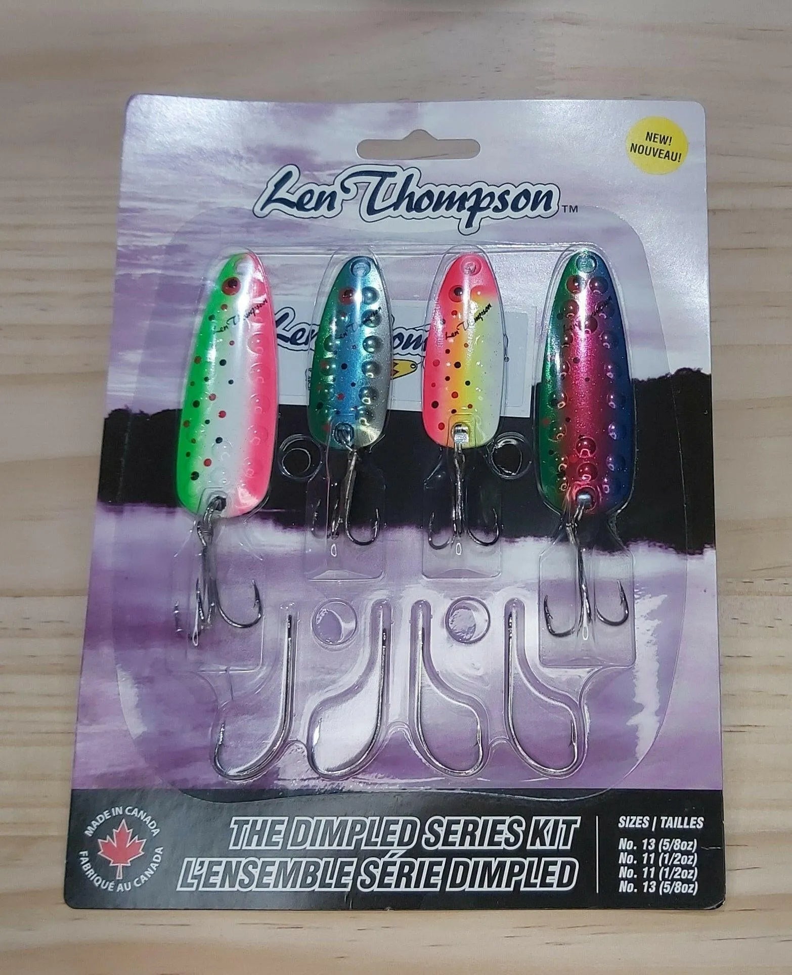 🍁Len Thompson Dimpled Series Spoons