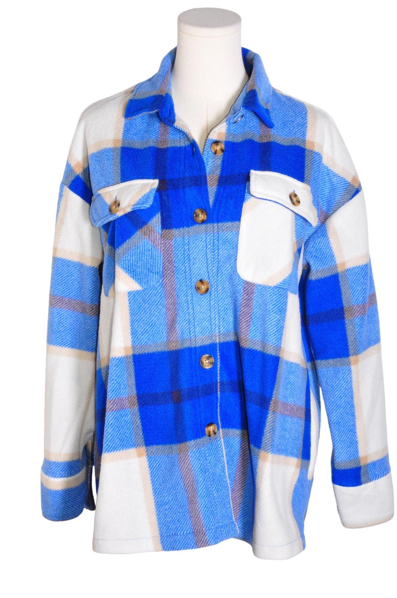 ARDENE Women Button Down Tops Regular fit in Blue - XS