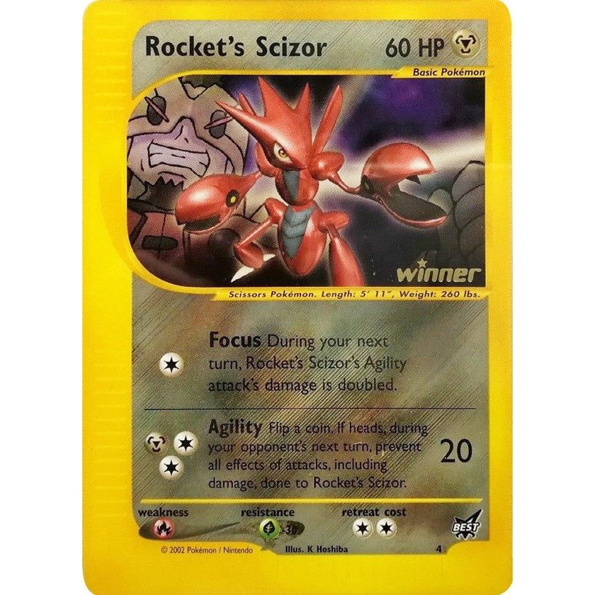 Rocket's Scizor - 4 [Winner] (004/009) (PR)