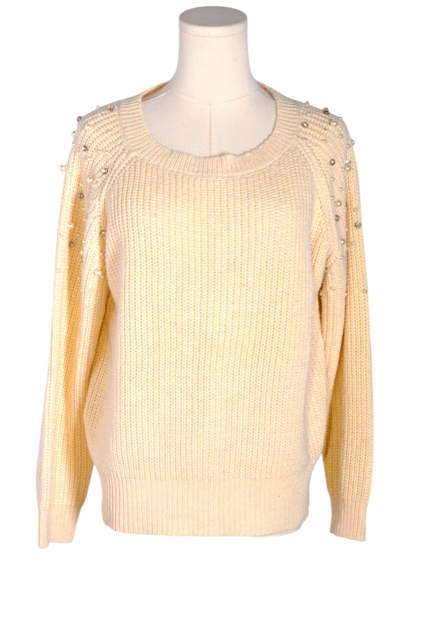 UNBRANDED Women Knit Tops Regular fit in Yellow - L