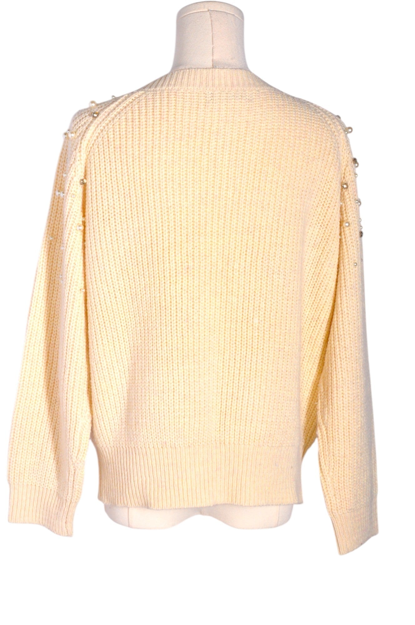 UNBRANDED Women Knit Tops Regular fit in Yellow - L