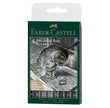 Faber-Castell - PITT Artist Pen - Black & Grey Wallet of 8
