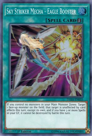 Sky Striker Mecha - Eagle Booster (DASA-EN035) - Dark Saviors Unlimited