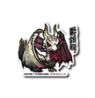 Capcom Monster Hunter - Malzeno Small Sticker (B-SIDE LABEL)