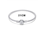 S925 Silver Fashion Bracelet – Smooth Cufflinks Basic Chain Bracelet (11 Styles)