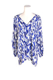 CROFT & BARROW Women Tunics Regular fit in Blue - XL