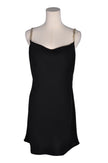 ZARA Women Slip Dresses Regular fit in Black - XS