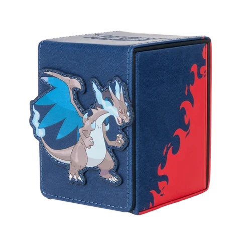 Ultra Pro - Alcove Flip Deck Box - Pokemon Mega Charizard X