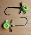 🍁Big Sky Chopper Glow Jigs 1/4oz 2/pack