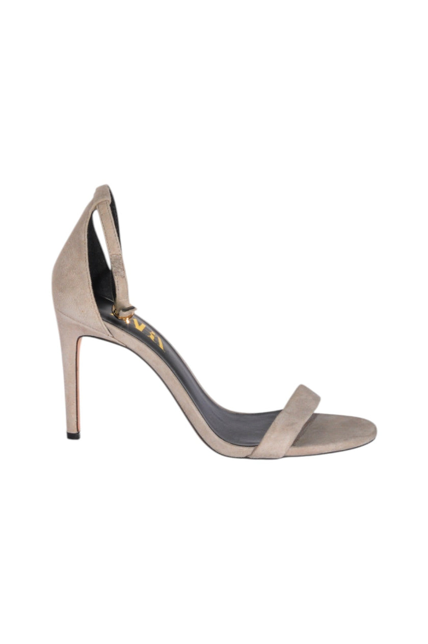 ZARA Women Heels Regular fit in Gray - 40