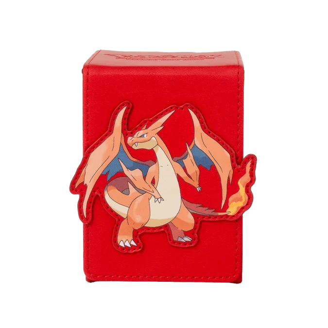 Ultra Pro - Alcove Flip Elite Deck Box - Pokémon - Mega Charizard Y