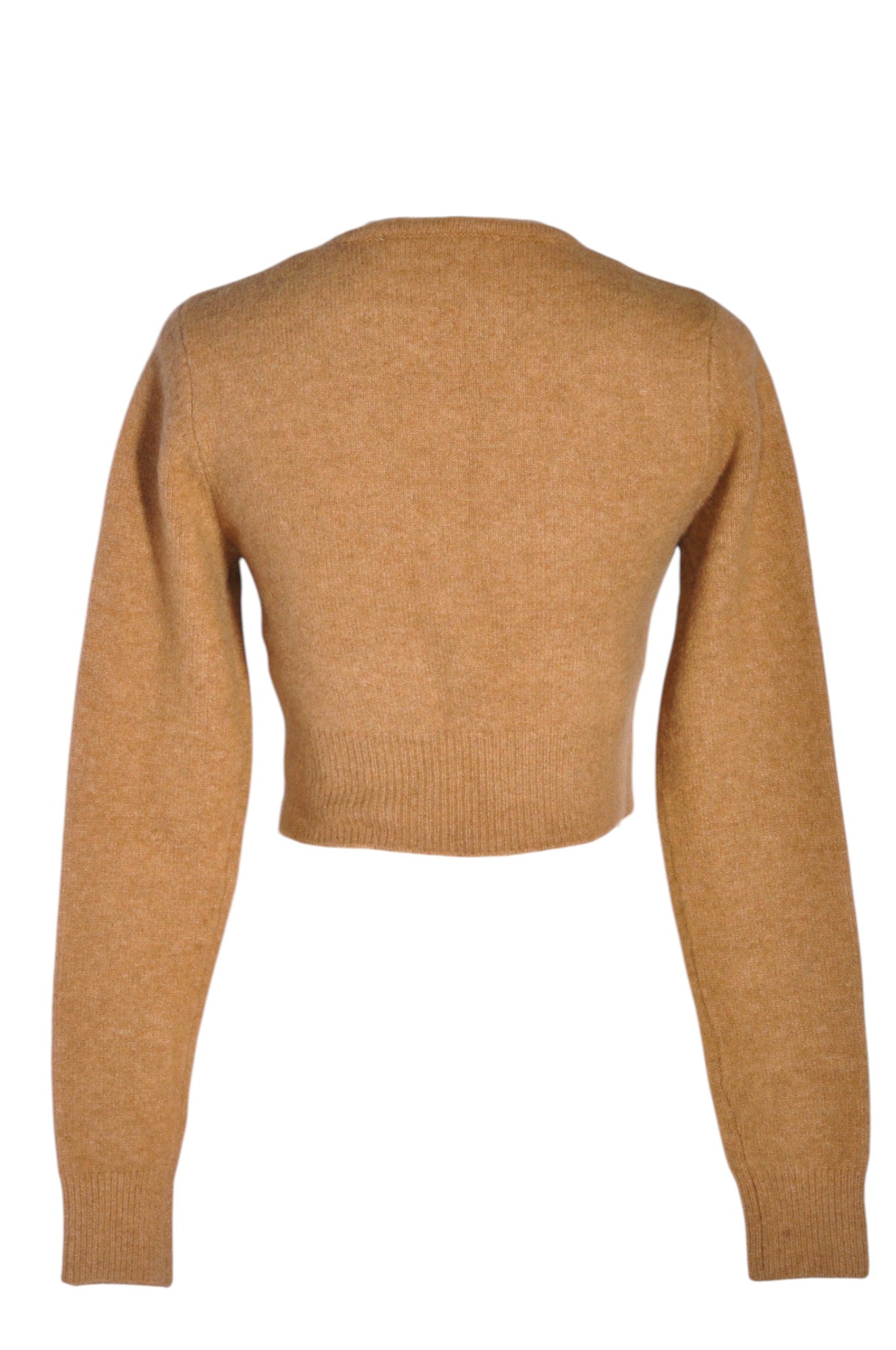 ZARA Women Crop Tops Regular fit in Brown - M