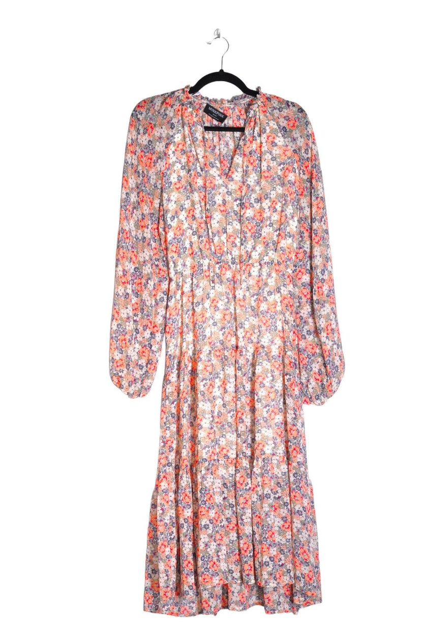 MINKPINK Women Maxi Dresses Regular fit in Pink - M