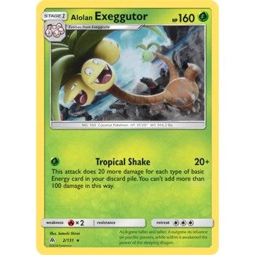 Alolan Exeggutor - 2/131 (SM Forbidden Light) (002/131) (PR)