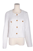 SHEIN Blazers Regular fit in White - 6