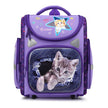 Cartoon Bear Kids School Backpack – Cute Waterproof School Bag for Girls