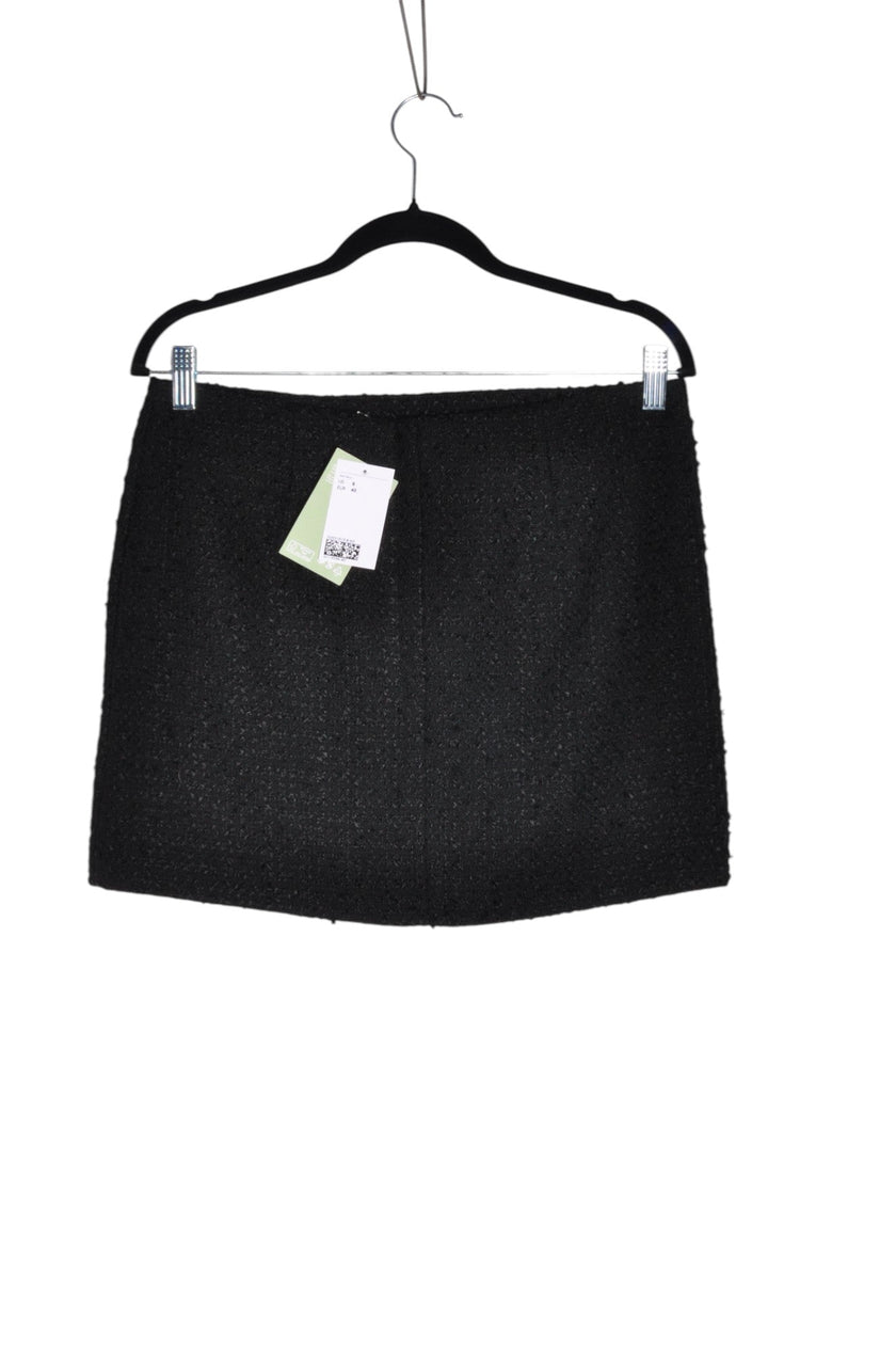 H&M Women Casual Skirts Regular fit in Black - 8